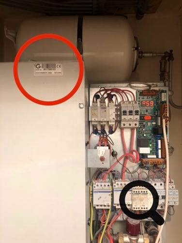 Model label Electramate 12kW